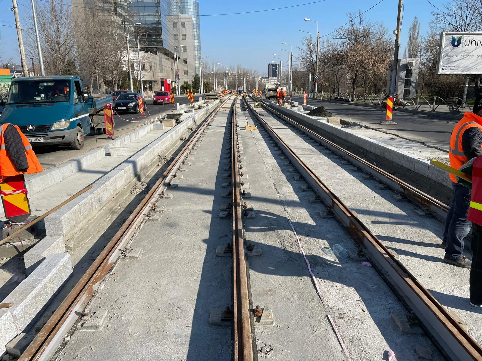 Lucrări la calea de rulare